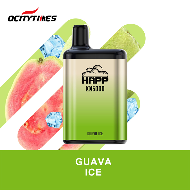 Guava Ice Flavour 5000 Puffs 5000 Puffs Elektronische Einwegzigarette